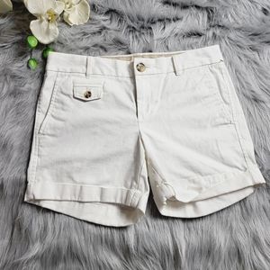 Banana Republic Womens City Chino Mini Short Beige Color